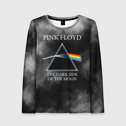 Лонгслив женский Pink Floyd космос, цвет: 3D-принт