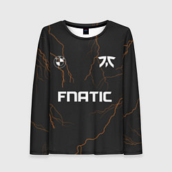 Женский лонгслив Форма Fnatic молнии