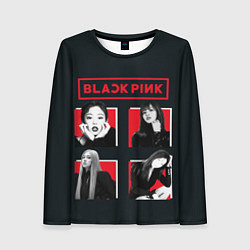 Женский лонгслив Blackpink retro girls