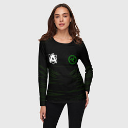 Лонгслив женский Alliance uniform, цвет: 3D-принт — фото 2