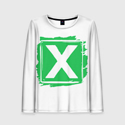 Лонгслив женский Ed Sheeran Multiply, цвет: 3D-принт