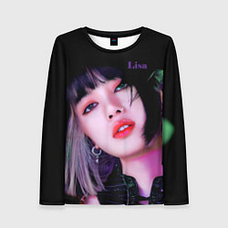 Женский лонгслив Blackpink Lisa brunette