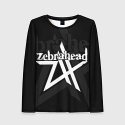 Женский лонгслив Zebrahead - logo