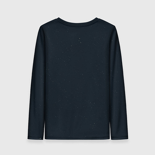 Женский лонгслив Неизведанный космос / 3D-принт – фото 2