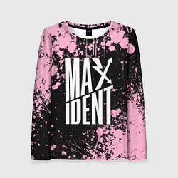 Лонгслив женский Stray kids - pink maxident, цвет: 3D-принт