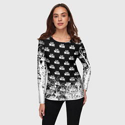 Лонгслив женский Алан Вейк узор, цвет: 3D-принт — фото 2