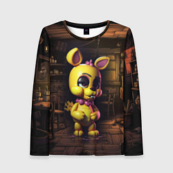 Лонгслив женский Spring Bonnie Five Nights at Freddys, цвет: 3D-принт