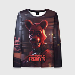 Женский лонгслив Five Nights at Freddys Mangle