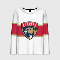 Женский лонгслив Florida panthers - uniform - hockey