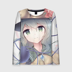 Женский лонгслив Touhou Project Улыбающаяся Койши Комейдзи