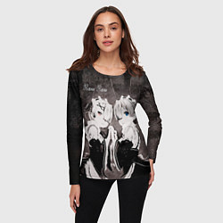 Лонгслив женский Re Zero Ram and Rem, цвет: 3D-принт — фото 2