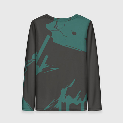 Женский лонгслив Горилла в желтых очках / 3D-принт – фото 2