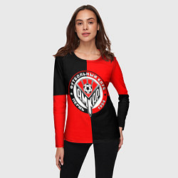 Лонгслив женский ФК Амкар, цвет: 3D-принт — фото 2