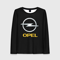 Женский лонгслив Opel sport car