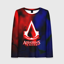 Лонгслив женский Assassins Creed fire, цвет: 3D-принт
