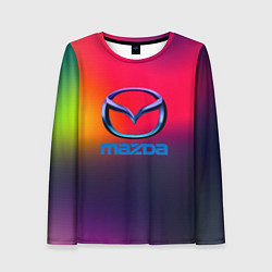 Женский лонгслив Mazda gradient