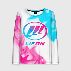 Женский лонгслив Lifan neon gradient style