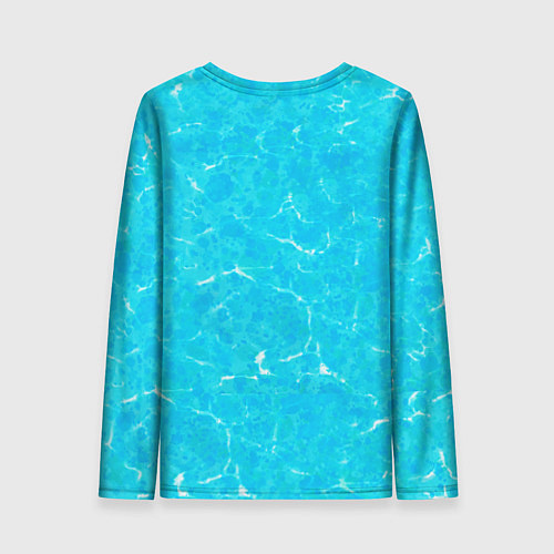 Женский лонгслив Красная рыбки / 3D-принт – фото 2