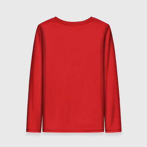 Женский лонгслив Лама - альпака в день Патрика / 3D-принт – фото 2