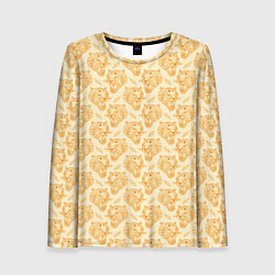 Женский лонгслив Рычания тигра