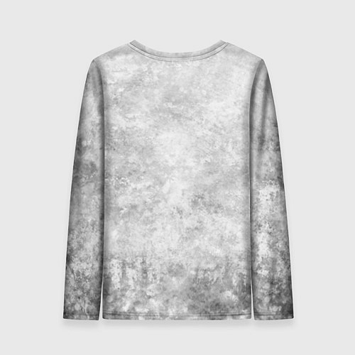 Женский лонгслив Texture - дикий секач / 3D-принт – фото 2
