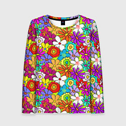 Женский лонгслив Floral multicolour