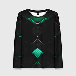 Женский лонгслив Доспехи будущего