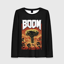 Женский лонгслив Boom - Doom