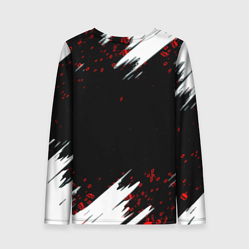 Женский лонгслив Horizon zero dawn краски / 3D-принт – фото 2