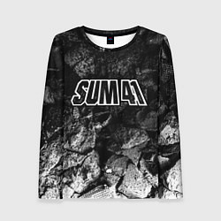 Женский лонгслив Sum41 black graphite