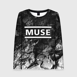 Женский лонгслив Muse black graphite