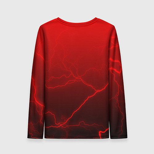 Женский лонгслив Silent Hill storm abstraction / 3D-принт – фото 2