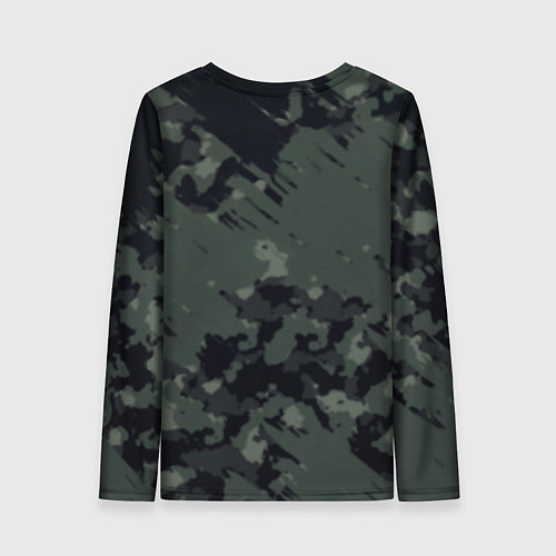 Женский лонгслив 7 days to die милитари / 3D-принт – фото 2