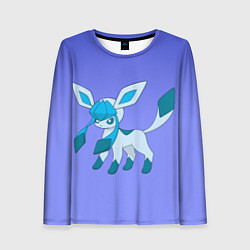 Лонгслив женский Glaceon Pokemon, цвет: 3D-принт