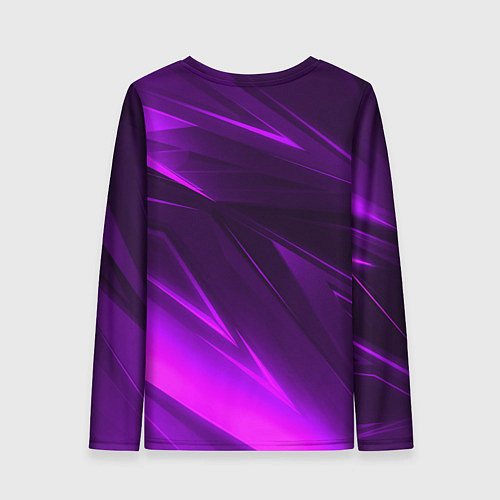 Женский лонгслив Linkin park neon stripes logo / 3D-принт – фото 2
