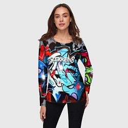 Лонгслив женский Tekken 8 уличная битва, цвет: 3D-принт — фото 2