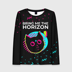 Женский лонгслив Bring Me the Horizon - rock star cat