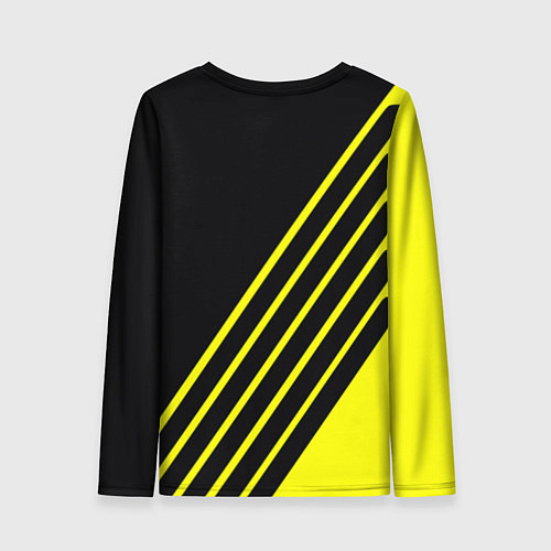 Женский лонгслив Borussia sport line uniform / 3D-принт – фото 2