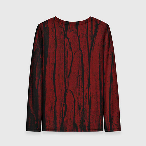 Женский лонгслив Лапа медведя - символ печать велеса / 3D-принт – фото 2