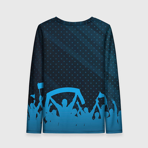 Женский лонгслив Sporting legendary форма фанатов / 3D-принт – фото 2