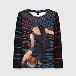Лонгслив женский Дазай Осаму из Баскетбола Куроко, цвет: 3D-принт