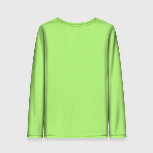 Женский лонгслив Я здесь - девочка / 3D-принт – фото 2