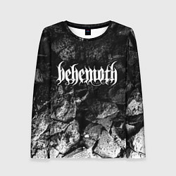 Женский лонгслив Behemoth black graphite