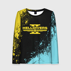 Женский лонгслив Helldivers 2: Skull Logo