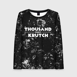 Лонгслив женский Thousand Foot Krutch black ice, цвет: 3D-принт