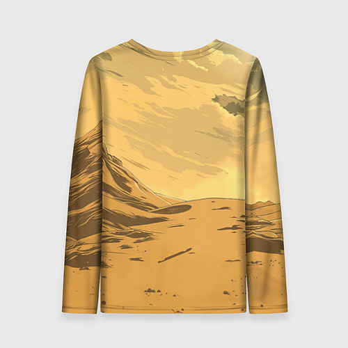 Женский лонгслив Dune - The Traveler / 3D-принт – фото 2