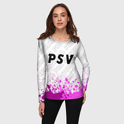 Лонгслив женский PSV pro football посередине, цвет: 3D-принт — фото 2