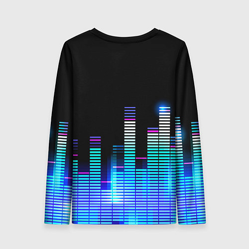 Женский лонгслив OneRepublic эквалайзер / 3D-принт – фото 2