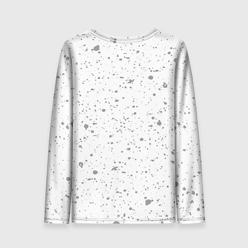 Женский лонгслив AEK Athens sport на светлом фоне посередине / 3D-принт – фото 2