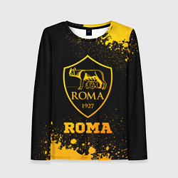 Женский лонгслив Roma - gold gradient